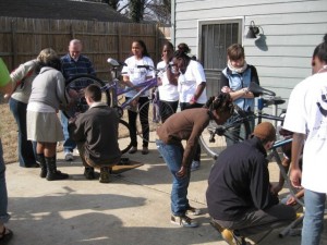 Revolutions bike repair workshop